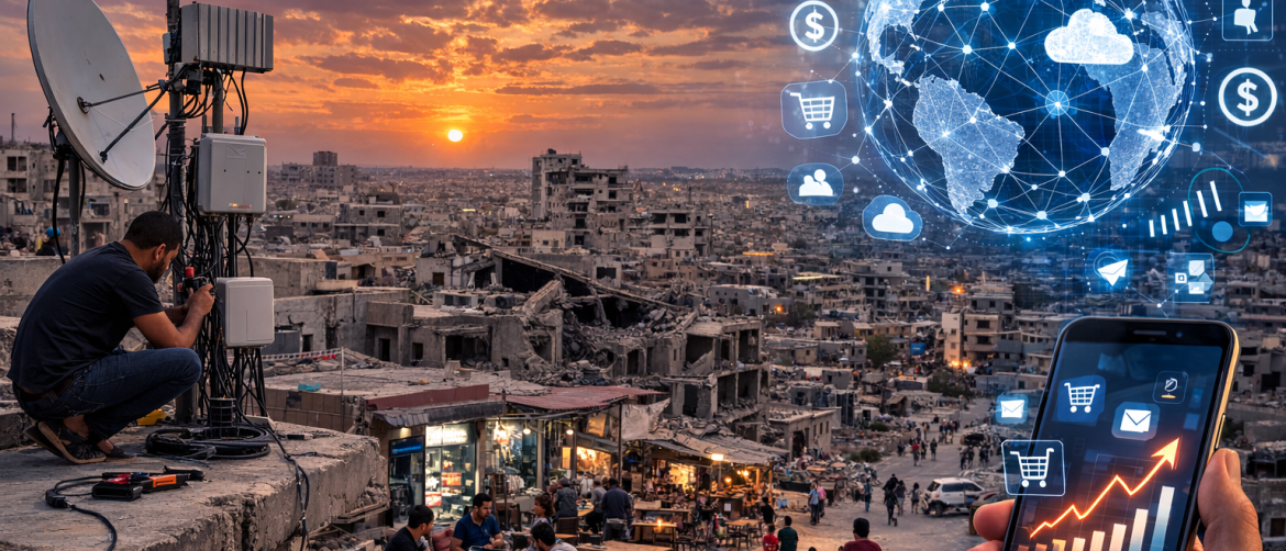 دراسة لـ "ماس": تسلّط الضوء على دور مزودي خدمات الإنترنت غير الرسميين في دعم الاقتصاد الرقمي في قطاع غزة