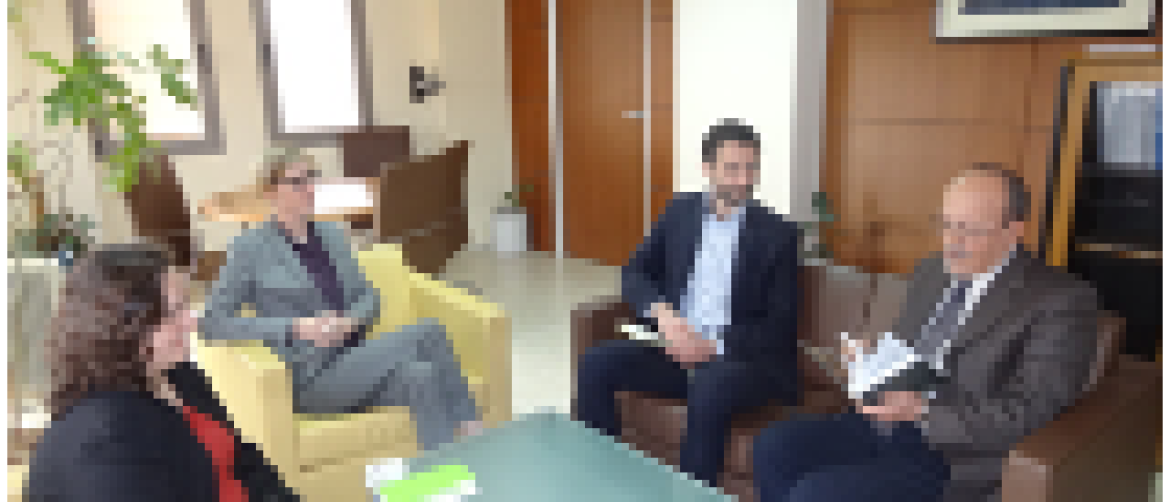 Delegation from FES Visits MAS