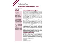 PALESTINIAN ECONOMIC BULLETIN - April 2023 - Bulletin 199