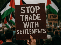 MAS Joins International Campaign: Stop Trade with Settlements