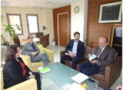 Delegation from FES Visits MAS