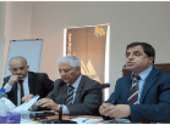 جلسة طاولة مستديرة في (ماس) حول " تقييم تنفيذ موازنة السلطة الوطنية للعام 2014 ومتغيرات السياسة المالية في موازنة 2015"
