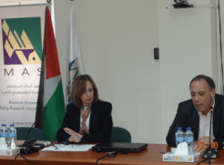 جلسة طاولة مستديرة في (ماس) حول " التجارة الخارجية في قطاع غزة - أهمية- واقع &ndash; معوقات- مقترحات علاج"
