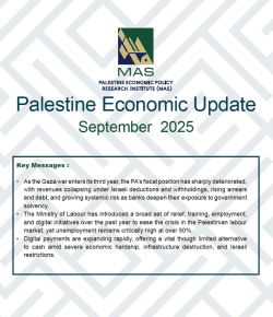 Palestine Economic Update - September 2025