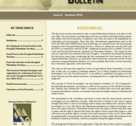 Food Security Bulletin No. 4