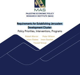 Requirements for Establishing Jerusalem Development Cluster: Policy Priorities, Interventions, Programs
