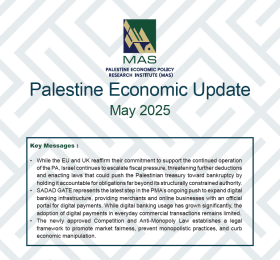 Palestine Economic Update - May 2025