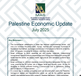 Palestine Economic Update - July 2025