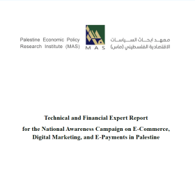 Technical and Financial Expert Report for the National Awareness Campaign on E-Commerce, Digital Marketing, and E-Payments in Palestine