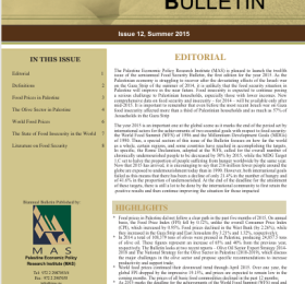 Food Security Bulletin No. 12, Summer 2015