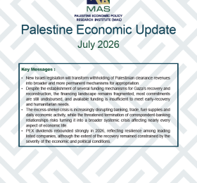 Palestine Economic Update July 2026