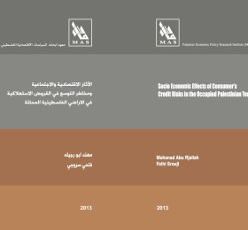 Socio Economic Effects of Consumer&rsquo;s Credit Risks in the Occupied Palestinian Territories