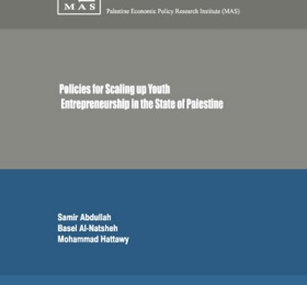 Policies for Scaling Up Youth Entrepreneurship in the State of Palestine
