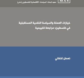 خيارات العملة والسياسة النقدية المستقبلية في فلسطين: مراجعة تقييمية
