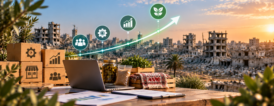جلسة طاولة مستديرة - تعزيز صمود القطاع الخاص في قطاع غزة: إطار متكامل للتعافي الاقتصادي والتنمية المستدامة.