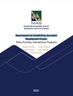 Requirements for Establishing Jerusalem Development Cluster: Policy Priorities, Interventions, Programs