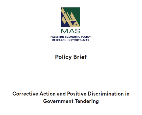 Corrective Action and Positive Discrimination in Government Tendering - Policy Brief 