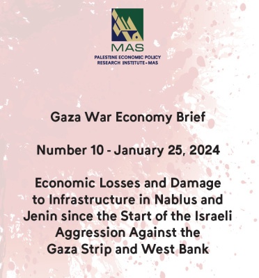 Economic Losses and Damage to Infrastructure in Nablus and Jenin since the Start of the Israeli Aggression Against the Gaza Strip and West Bank