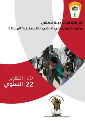 ملخص لأبرز انتهاكات دولة الاحتلال والمستعمرين في الأراضي الفلسطينية خلال العام 2022