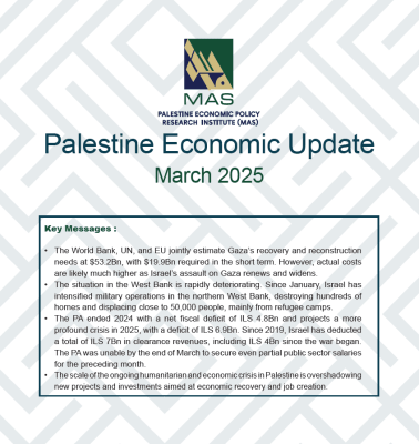 Palestine Economic Update - March 2025