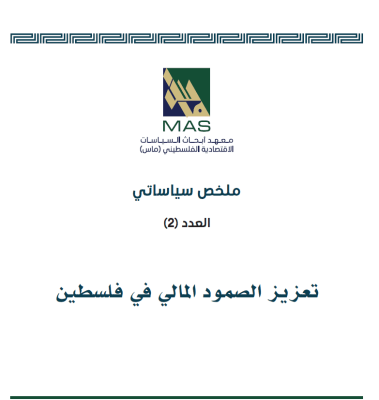 تعزيز الصمود المالي في فلسطين - ملخص سياساتي (2)