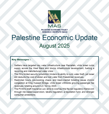 Palestine Economic Update - August 2025