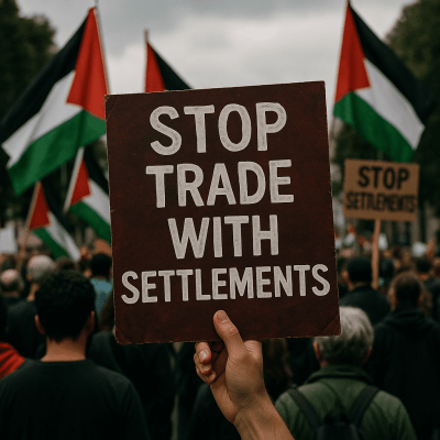 MAS Joins International Campaign: Stop Trade with Settlements
