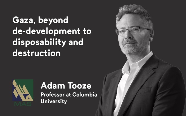 Gaza, beyond de-development to disposability and destruction - Adam Tooze