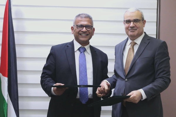 MAS and the Palestinian Central Bureau of Statistics sign a cooperation agreement to prepare and issue the quarterly economic monitor