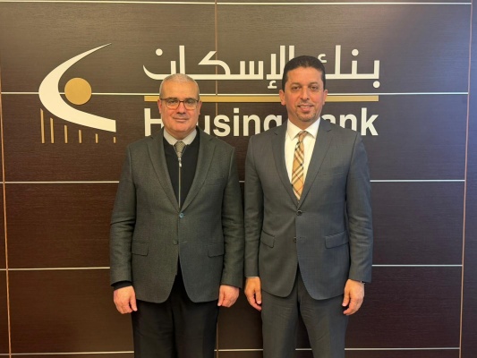 بنك الاسكان يساهم في دعم تطوير البنية التحتية للاتصالات  لمعهد أبحاث السياسات الاقتصادية الفلسطيني (ماس)