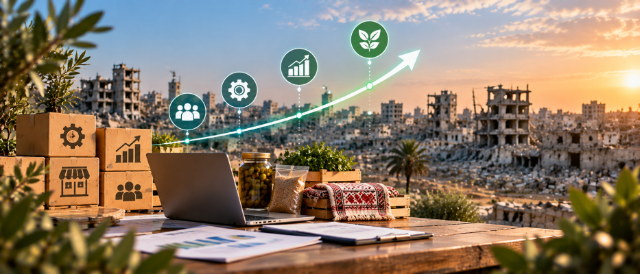 جلسة طاولة مستديرة - تعزيز صمود القطاع الخاص في قطاع غزة: إطار متكامل للتعافي الاقتصادي والتنمية المستدامة.