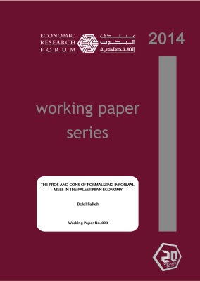 THE PROS AND CONS OF FORMALIZING INFORMAL MSES IN THE PALESTINIAN ECONOMY