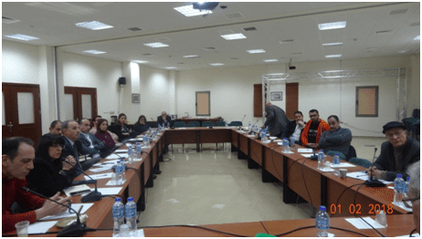 لقاء حواري لمناقشة النتائج الأولية والتوصيات بخصوص تقييم مشاريع تنمية القطاع الخاص المنفذة من قبل الدول الأعضاء في الاتحاد الأوروبي وتدخلات الاستجابة 
