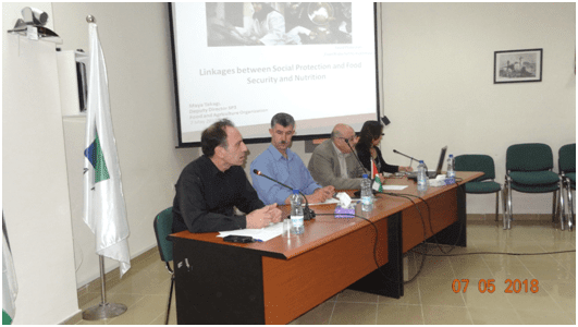 ماس يعقد ورشة تشاورية لبحث العلاقات بين برامج الحماية الاجتماعية والأمن الغذائي في فلسطين