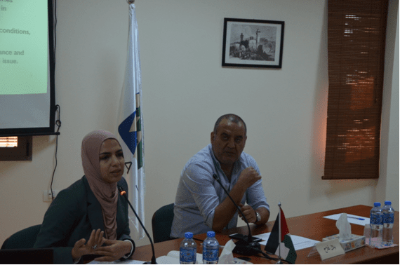 ماس يعقد ورشة عمل لمناقشة وعرض نتائج دراسته حول "عدم المساواة في الأجور بين الجنسين في سوق العمل الفلسطيني ومشاركة النساء الفلسطينيات في القوة العاملة"