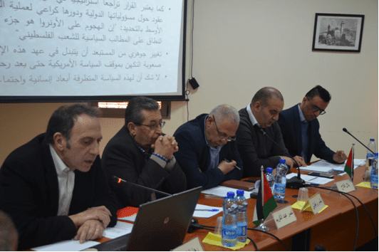 لقاء طاولة مستديرة في ماس حول قطع المساعدات الأمريكية المقدمة لفلسطين: الأبعاد الاقتصادية والاجتماعية وسبل مواجهتها
